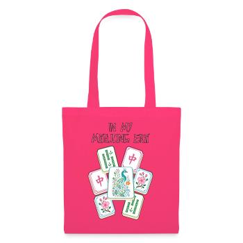 In meiner Mahjong-Ära Mahjong Spiel Social Club - Stoffbeutel - Azalea - Vorne