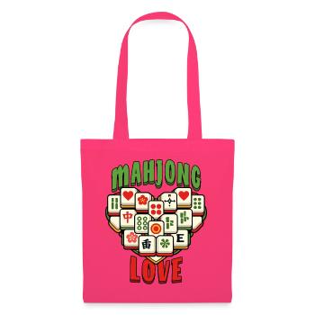 Mahjong Game Social Club Love Mahjong - Tote Bag - azalea - Front