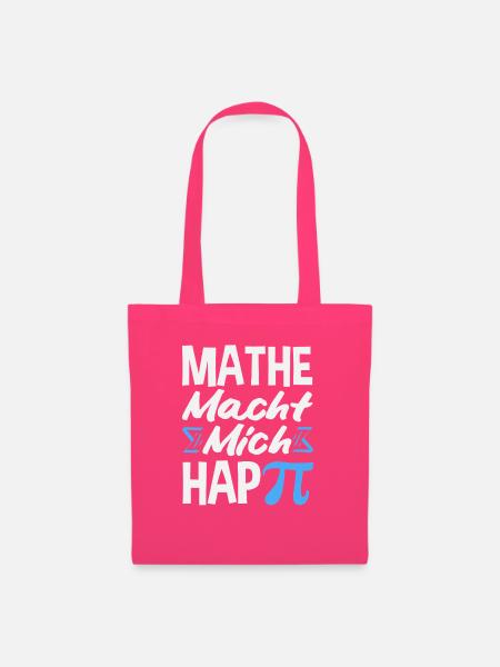 Mathe Macht Mich Glücklich - Stoffbeutel - Azalea