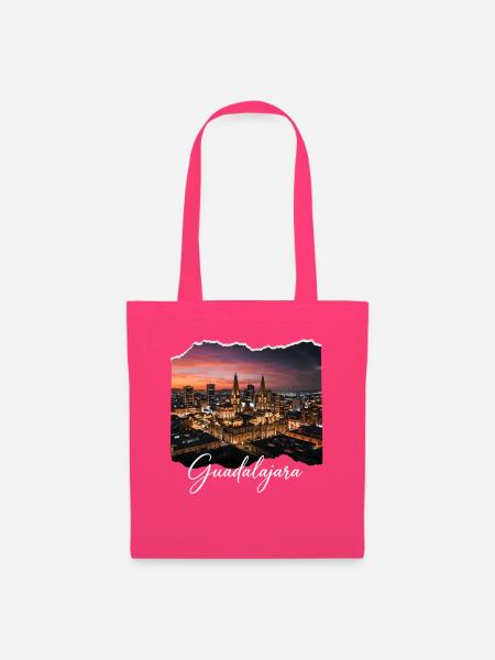 Nächtliche Guadalajara Skyline - Stoffbeutel - Azalea