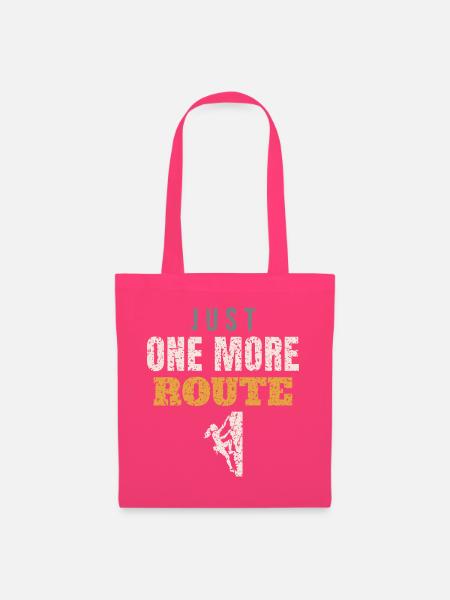 Just One More Route - Stoffbeutel - Azalea
