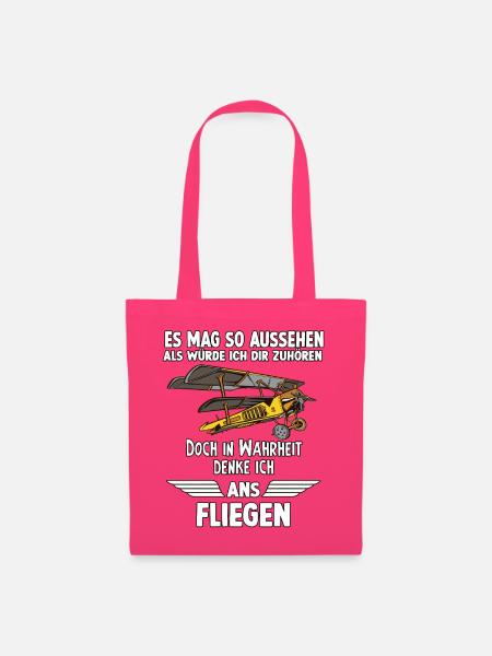 Hobbypiloten Geschenk Piloten - Stoffbeutel - Azalea