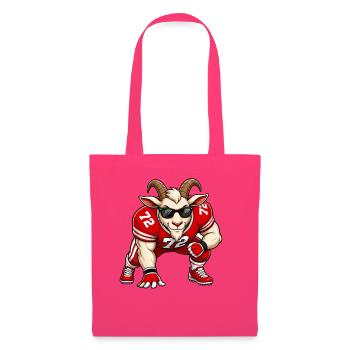 G.O.A.T. Defensive Offensive Lineman Football Goat - Stoffbeutel - Azalea - Vorne