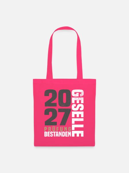 Geselle Abschluss 2027 - Stoffbeutel - Azalea