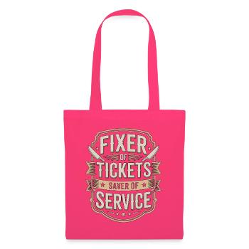 Sous Chef Fixer Of Tickets Culinary Professional - Stoffbeutel - Azalea - Vorne