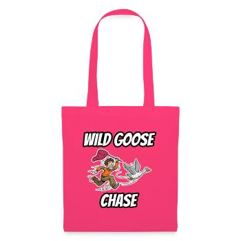 Wild Goose Chase – Lustige, wörtliche Idiom-Zeichentrickserie - Stoffbeutel - Azalea - Vorne