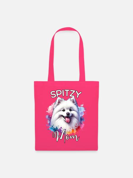 Spitz Mama - Stoffbeutel - Azalea