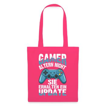 Gamer Altern Nicht Update Gaming Controller Spruch - Stoffbeutel - Azalea - Vorne