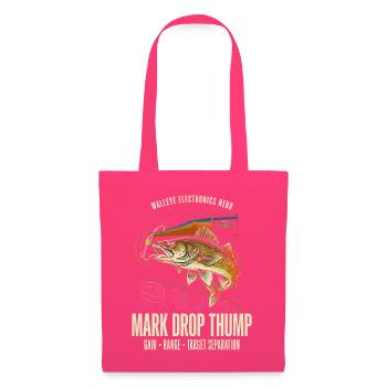 Mark Drop Thump Bass-Art - Stoffbeutel - Azalea - Vorne