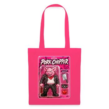 Pork Chopper Punk Pig - Stoffbeutel - Azalea - Vorne