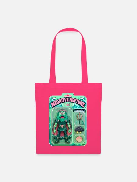 Negative Neptun-Actionfigur - Stoffbeutel - Azalea