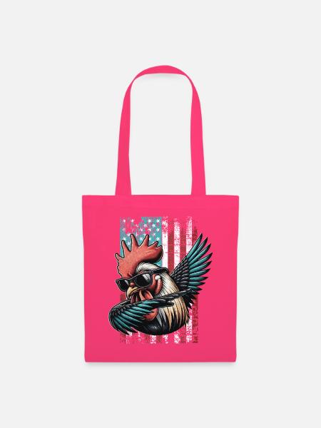 Rooster US Hahn - Stoffbeutel - Azalea