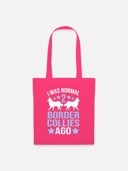 Border Collie - Stoffbeutel - Azalea
