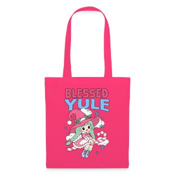 Gesegnete Weihnachtssonnenwende Weihnachtshexe Kawaii - Stoffbeutel - Azalea - Vorne