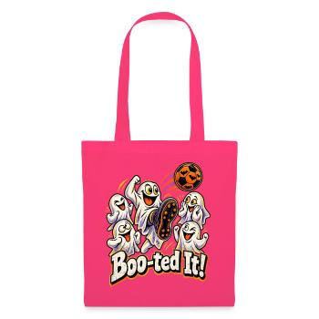 Boo-ted It Halloween-Fußball mit kichernden - Stoffbeutel - Azalea - Vorne