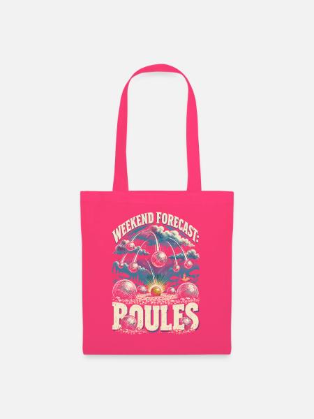 Pentanque Weekend Forecast Boules - Stoffbeutel - Azalea