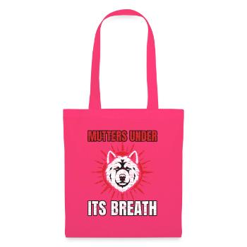 Akita Inu - Mutters Under Its Breath - Hundefreund - Stoffbeutel - Azalea - Vorne