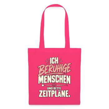Zahnmedizinische Fachangestellte  - Stoffbeutel - Azalea - Vorne