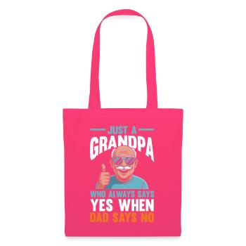 Grandfather Papaw Pop Gramps Granddad Grandpa - Stoffbeutel - Azalea - Vorne
