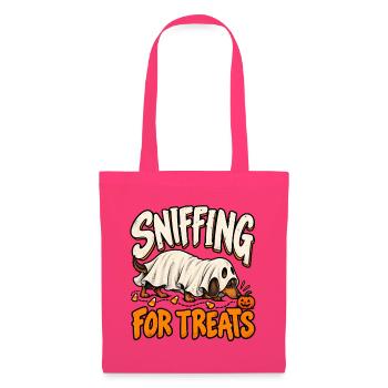 Sniffing for Treats Halloween Pup - Stoffbeutel - Azalea - Vorne