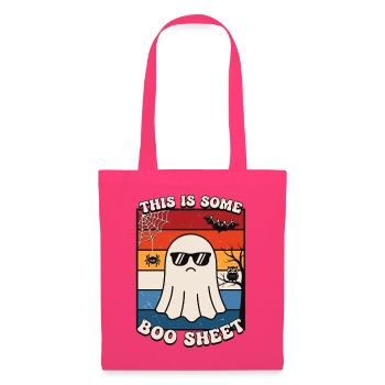 Lustiger Geist mit cooler Sonnenbrille Halloween  - Stoffbeutel - Azalea - Vorne