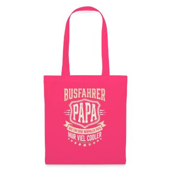 Busfahrer Papa Wie Normaler Papa Nur Viel Cooler - Stoffbeutel - Azalea - Vorne