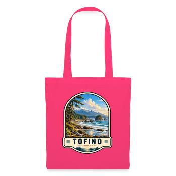 Tofino Kanada Küstenlandschaft Urlaub - Stoffbeutel - Azalea - Vorne