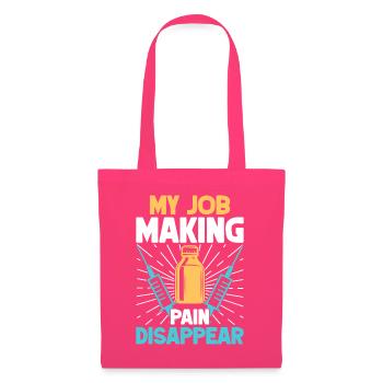 Anesthesiologist Pain Disappear Anesthesia - Stoffbeutel - Azalea - Vorne
