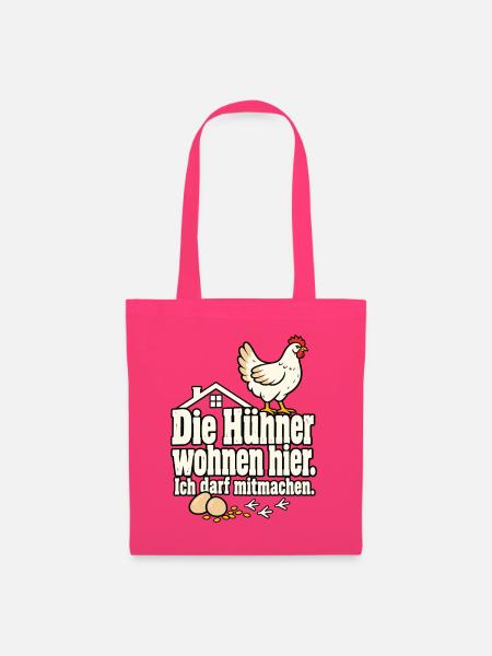 Hühnerhalter Hühnerhaltung Hühner Spruch - Stoffbeutel - Azalea