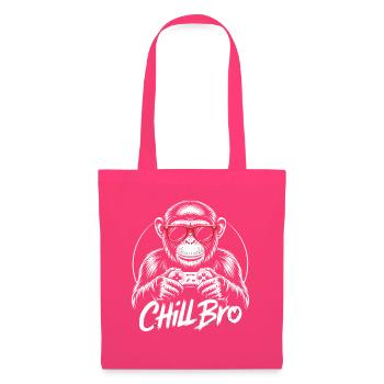  Chill Bro Affe Gamer Mit Controller Und - Stoffbeutel - Azalea - Vorne