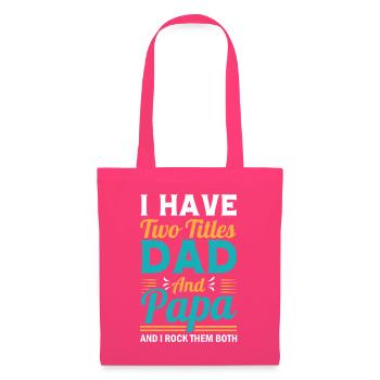 Grandfather Papaw Pop Gramps Granddad Grandpa - Stoffbeutel - Azalea - Vorne