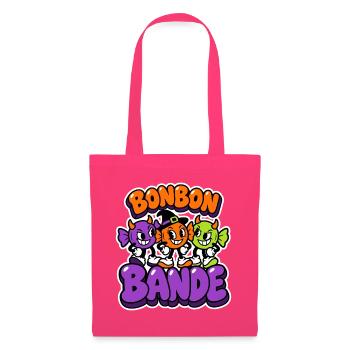 Bonbon Bande - Halloween Süßigkeiten - Stoffbeutel - Azalea - Vorne