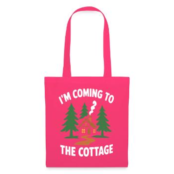 Ankunft in der Cottage Cozy Cabin - Stoffbeutel - Azalea - Vorne