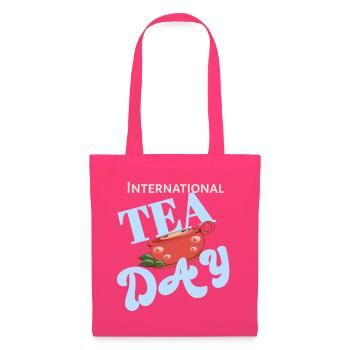 Internationaler Tag des Tees  - Stoffbeutel - Azalea - Vorne
