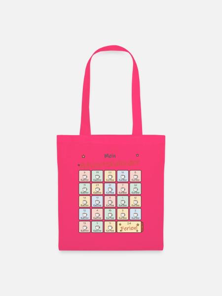 Adventskalender Kaffee für Lehrer und Lehrerinnen - Stoffbeutel - Azalea