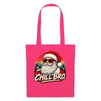  Cooler Santa Claus Sonnenbrille Chill Bro - Stoffbeutel - Azalea - Vorne
