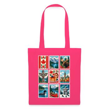 Kanada Briefmarken - Stoffbeutel - Azalea - Vorne