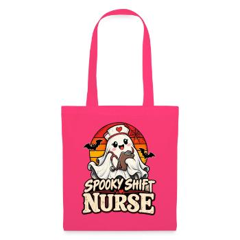 Spukschicht Nurse Halloween - Stoffbeutel - Azalea - Vorne
