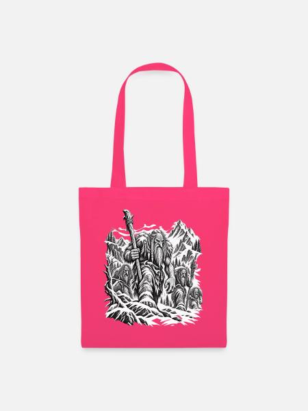 Bergtrolle – Unheimlicher Marsch - Stoffbeutel - Azalea