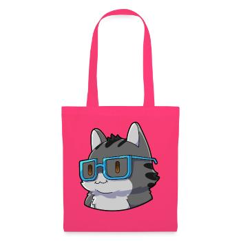  Mathe Katze Nerd - Stoffbeutel - Azalea - Vorne