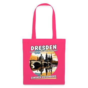 SACHSEN DRESDEN - Stoffbeutel - Azalea - Vorne