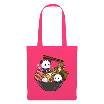 Ramen Panda - Stoffbeutel - Azalea - Vorne