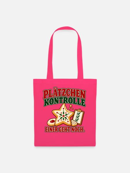 Plätzchenkontrolle Einer geht noch - Stoffbeutel - Azalea