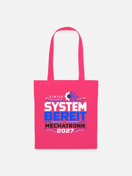 System bereit – Mechatronik Abschluss 2027 - Stoffbeutel - Azalea