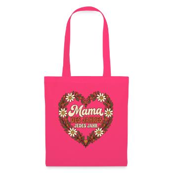 Mama des Jahres Geschenk Muttertag - Stoffbeutel - Azalea - Vorne