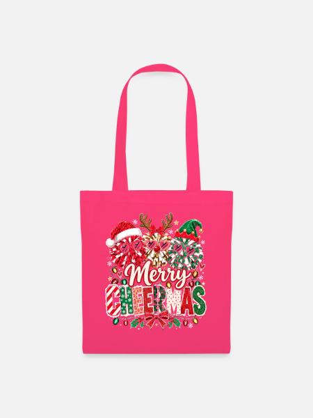 Merry Christmas: Glitzernde Elfen-Trio - Stoffbeutel - Azalea