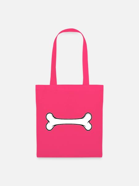 Hundeknochen Design - Stoffbeutel - Azalea