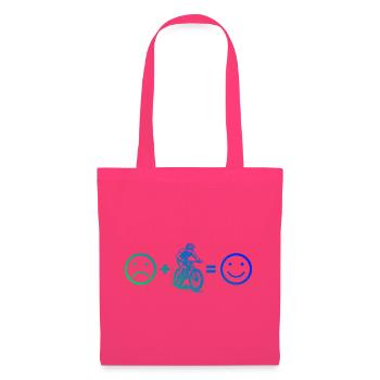 Simple mountain bike timeless design - Tote Bag - azalea - Front
