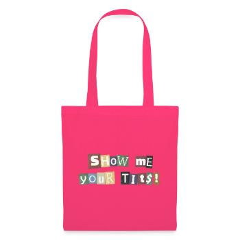Montre-moi ta rançon pour les seins - Sac en tissu - rose azalée - Devant
