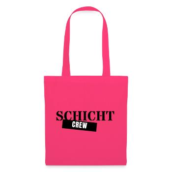 Schicht Crew - Schichtarbeit Kollegen Nachtschicht - Stoffbeutel - Azalea - Vorne